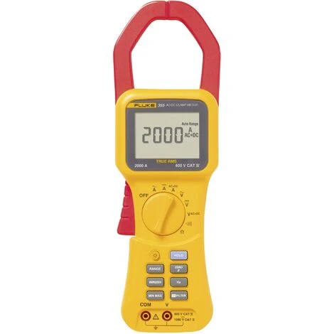 Fluke 2840265 Stromzange, Hand-Multimeter Digital CAT III 1000 V, CAT IV 600 V Anzeige (Counts): 4 1 Fluke 2840265 Stromzange, Hand-Multimeter Digital CAT III 1000 V, CAT IV 600 V Anzeige (Counts): 4