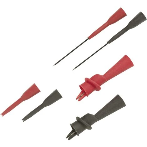 Fluke TP920 Sicherheits-Prüfspitzen-Set Steckanschluss 2 Mm CAT III 300 V Rot, Schwarz 1 St. 2 Fluke TP920 Sicherheits-Prüfspitzen-Set Steckanschluss 2 Mm CAT III 300 V Rot, Schwarz 1 St. – Bild 2