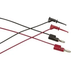 Fluke TL960 Messleitungs-Set [Abgreifklemmen - Bananenstecker 4 Mm] 0.90 M Rot, Schwarz 1 St.