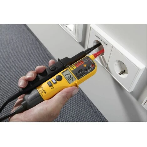FLUKE T150/VDE Spannungs & Durchgangsprüfer Mit LCD Mit Wiederstandsmessung Zuschaltbar 4 FLUKE T150/VDE Spannungs & Durchgangsprüfer Mit LCD Mit Wiederstandsmessung Zuschaltbar – Bild 4