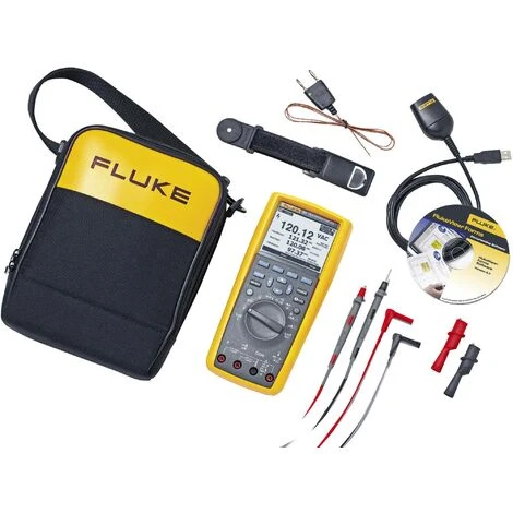 Fluke 3947812 Hand-Multimeter Digital Grafik-Display, Datenlogger CAT III 1000 V, CAT IV 600 V Anze 1 Fluke 3947812 Hand-Multimeter Digital Grafik-Display, Datenlogger CAT III 1000 V, CAT IV 600 V Anze