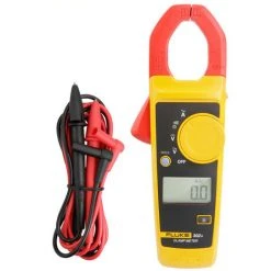 FLUKE F302 + Handklemmenanzeige LCD-Anzeige Digitale Klemme Multimeter Klemmtyp Universalzahler Amperemeter AC / DC-Spannungsmesser 400A Wechselstrom 600V DC / AC-Spannungsklemmenmesser,Orange
