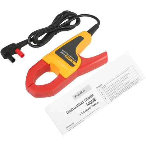 FLUKE I400E Wechselstrom-Zangenmesser Mit Zwei Bananenbuchsen 1A ~ 400A Wechselstrombereich 5Hz ~ 20kHz Bandbreite,Orange 2 FLUKE I400E Wechselstrom-Zangenmesser Mit Zwei Bananenbuchsen 1A ~ 400A Wechselstrombereich 5Hz ~ 20kHz Bandbreite,Orange – Bild 2