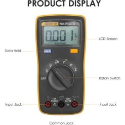 FLUKE 6000 Zahlt Mini-Palm-Multimeter Digitalmultimeter-Handvoltmeter Tragbares Amperemeter-Spannungsmessgerat Universalmessgerat Messung Der AC / DC-Spannung AC / DC-Stromwiderstand Kapazitatskontinuitat,Orange 7 FLUKE 6000 Zahlt Mini-Palm-Multimeter Digitalmultimeter-Handvoltmeter Tragbares Amperemeter-Spannungsmessgerat Universalmessgerat Messung Der AC / DC-Spannung AC / DC-Stromwiderstand Kapazitatskontinuitat,Orange -FLUKE Shop 33166408 3