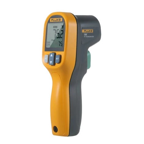 FLUKE 59E Infrarot-Thermometer Mini-IR-Thermometer Digitaler Handtemperatur-Tester 8: 1 Laserthermometer-Pistole Digitales IR-Temperaturmessgerat -30 ~ 350 ° C (-22 ~ 662 ° F),Orange + Grau 1 FLUKE 59E Infrarot-Thermometer Mini-IR-Thermometer Digitaler Handtemperatur-Tester 8: 1 Laserthermometer-Pistole Digitales IR-Temperaturmessgerat -30 ~ 350 ° C (-22 ~ 662 ° F),Orange + Grau