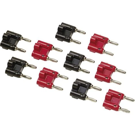 Fluke BP980 Messadapter Buchse 4 Mm, Schraubklemmen - Bananenstecker 4 Mm Stapelbar Rot, Schwarz 1 Fluke BP980 Messadapter Buchse 4 Mm, Schraubklemmen - Bananenstecker 4 Mm Stapelbar Rot, Schwarz