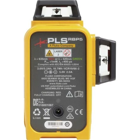 Fluke PLS 3X360G KIT Linienlaser Reichweite (max.): 50 M 5 Fluke PLS 3X360G KIT Linienlaser Reichweite (max.): 50 M – Bild 5