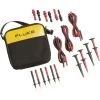 Fluke 700TLK Sicherheits-Messleitungs-Set [Lamellenstecker 4 Mm, Prüfspitze, Krokoklemmen, Abgreifkl