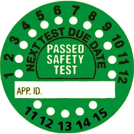 Fluke Geräteaufkleber PASS 560R-02 (VE500) 1 Fluke Geräteaufkleber PASS 560R-02 (VE500)