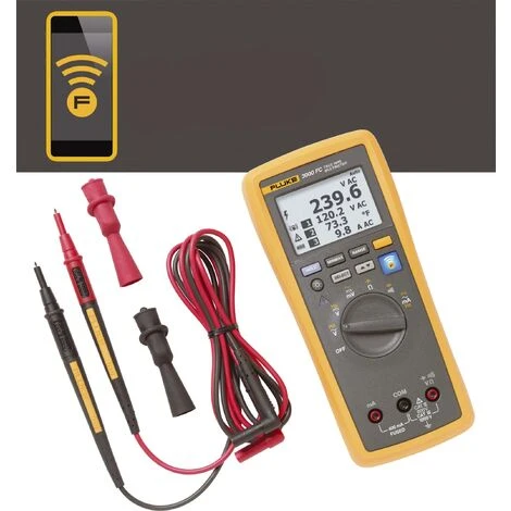 Fluke 4401595 Hand-Multimeter Digital Grafik-Display, Datenlogger CAT III 1000 V, CAT IV 600 V Anze 1 Fluke 4401595 Hand-Multimeter Digital Grafik-Display, Datenlogger CAT III 1000 V, CAT IV 600 V Anze